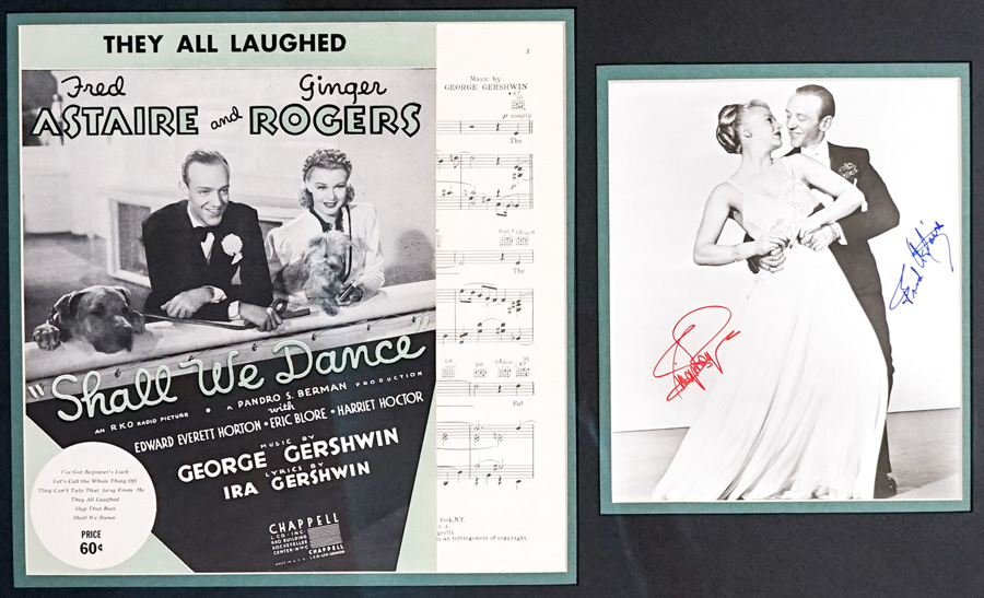 Fred Astaire and Ginger Rogers Signed Photo