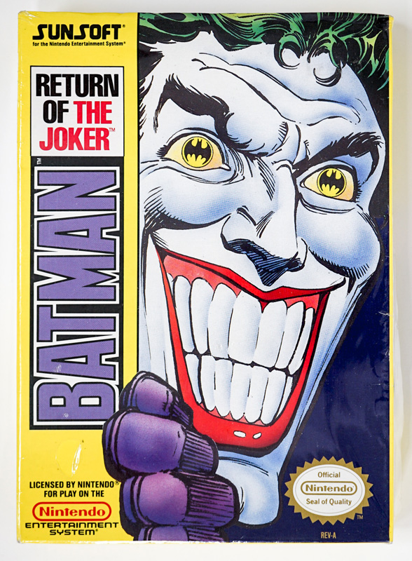 Batman Return of the Joker NES Factory Sealed