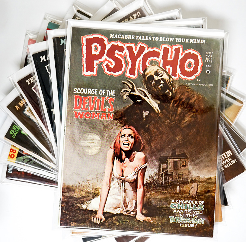 Psycho Oversized Comic Books 1-8