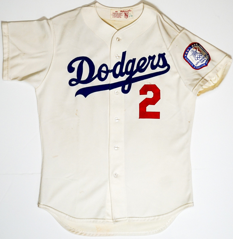 1984 Tommy Lasorda Manager-Worn Home Jersey