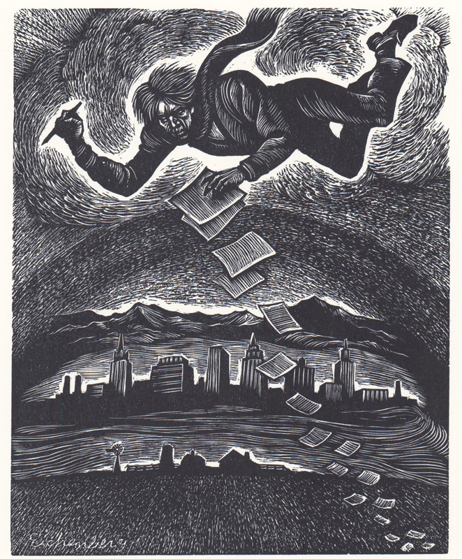 Fritz Eichenberg Signed and Numbered Engraving
