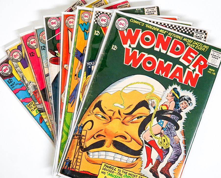 Wonder Woman Vintage Comic Books (9)