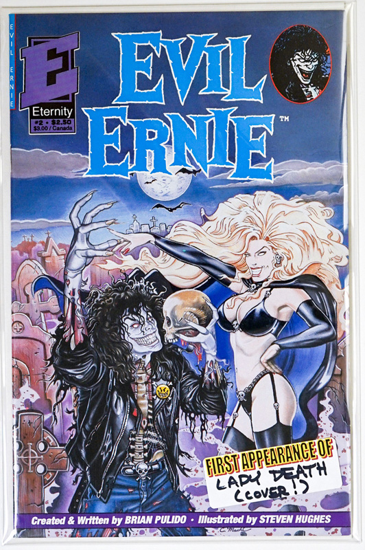 Evil Ernie #2 First Lady Death Cover