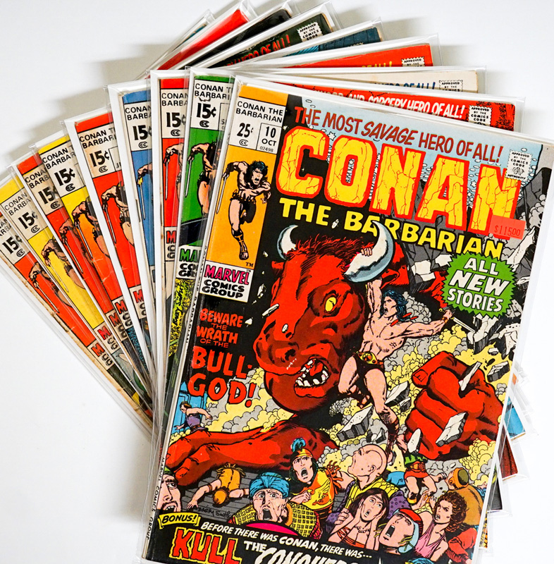 Conan The Barbarian Vintage Comic Books (9)