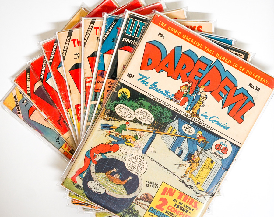 Daredevil Vintage Comic Books (9)