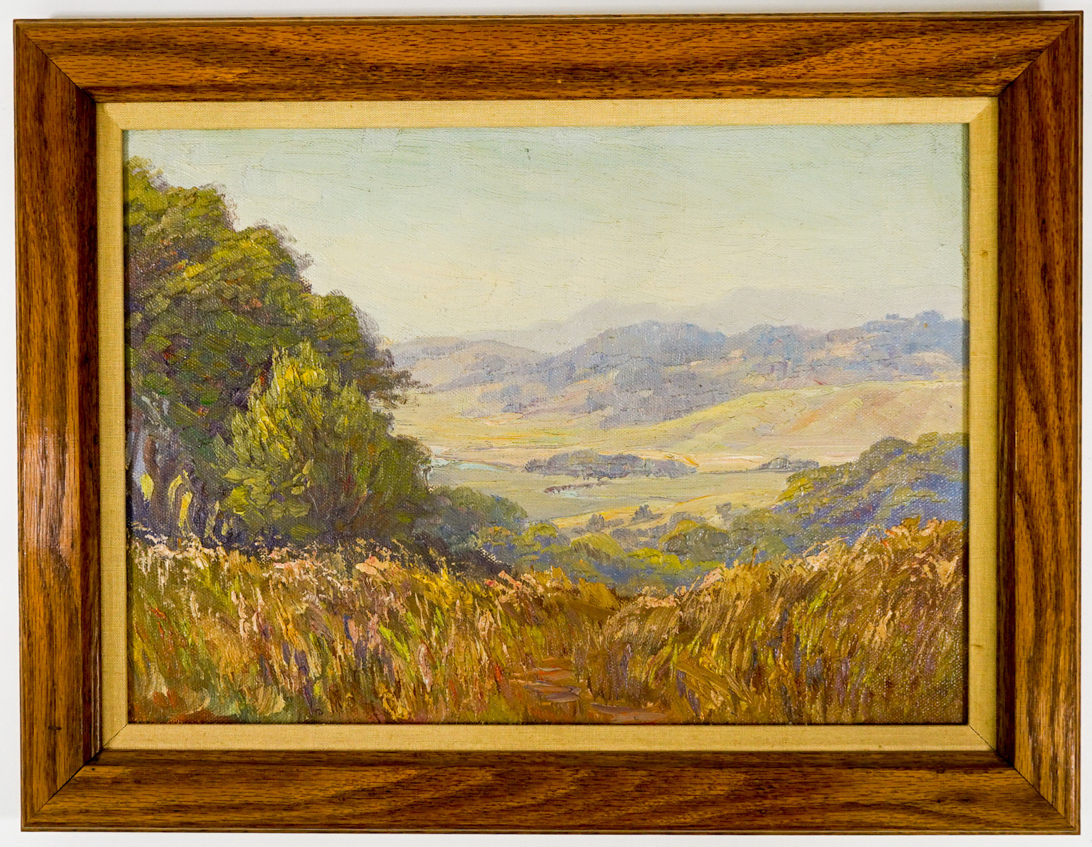 Fredrick Kress Oil on Canvas [Marin County]