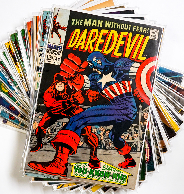 Daredevil Vintage Comic Books (14)