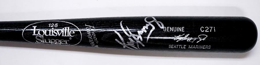 Ken Griffey, Jr, Signed Pro Model Baseball Bat