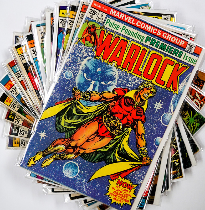 (14) Werewolf by Night, Warlock Vintage Comics