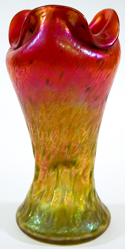 Austrian Art Glass Antique Vase