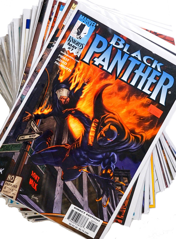Black Panther Comic Books (48) MINT UNREAD