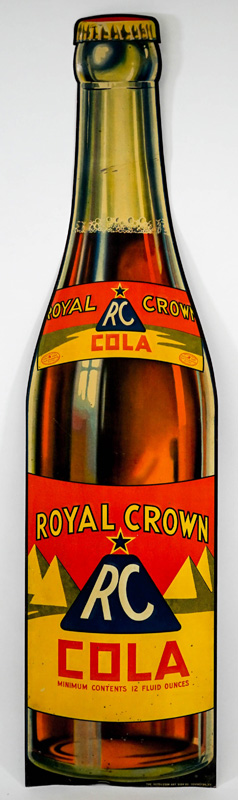RC Royal Crown Cola Large Vintage Tin Litho