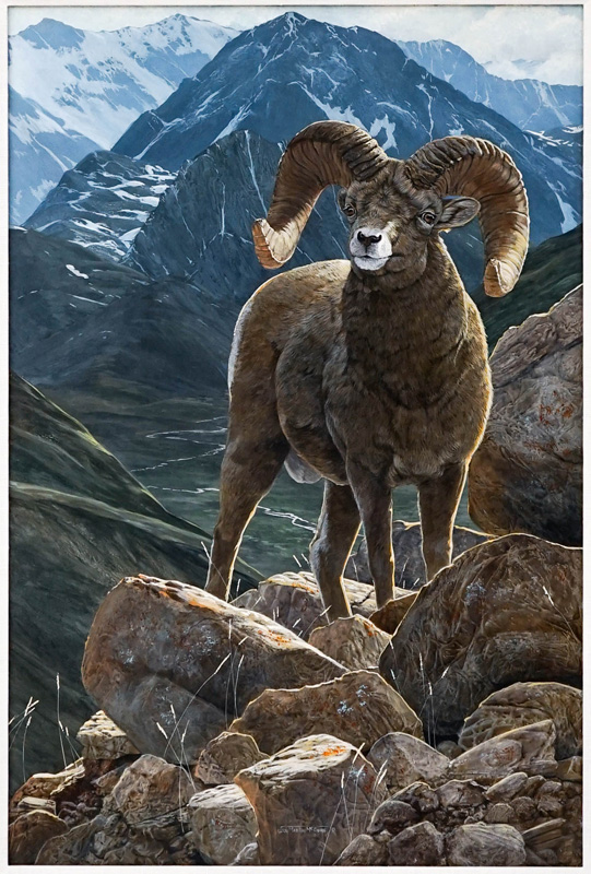 Jan McGuire (Colorado, b.1955) Large Oil Painting