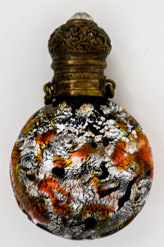 Vasa Murrhina Antique Scent Bottle