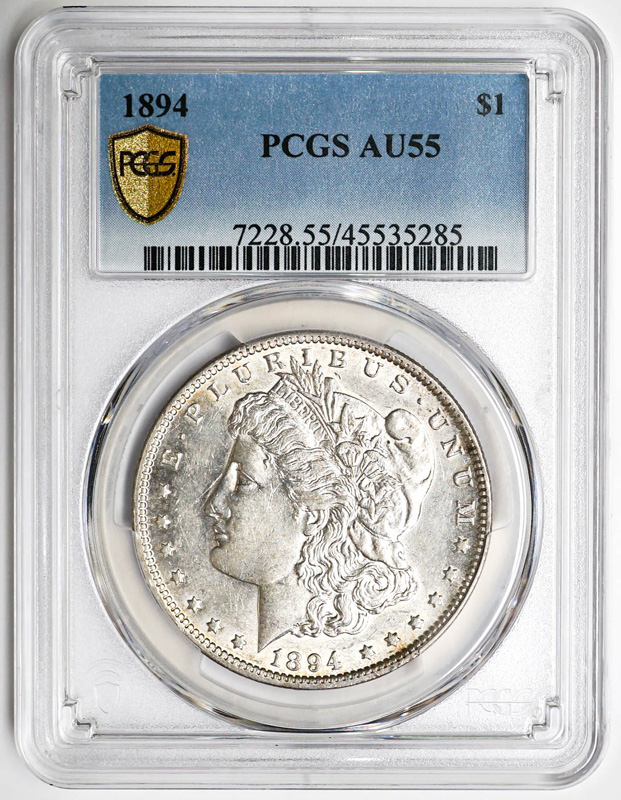 1894 Morgan Dollar PCGS AU55