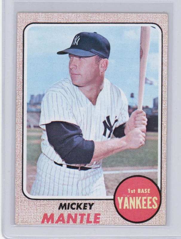 1968 Topps Mickey Mantle #280 EX