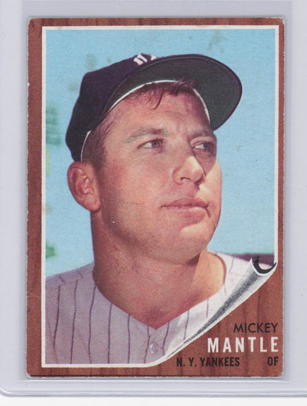 1962 Topps Mickey Mantle #200 VG/VG-EX