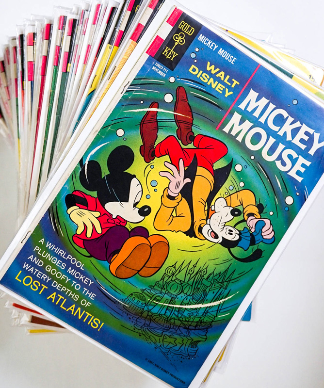 [Disney, Mickey Mouse] Vintage Comic Books (47)