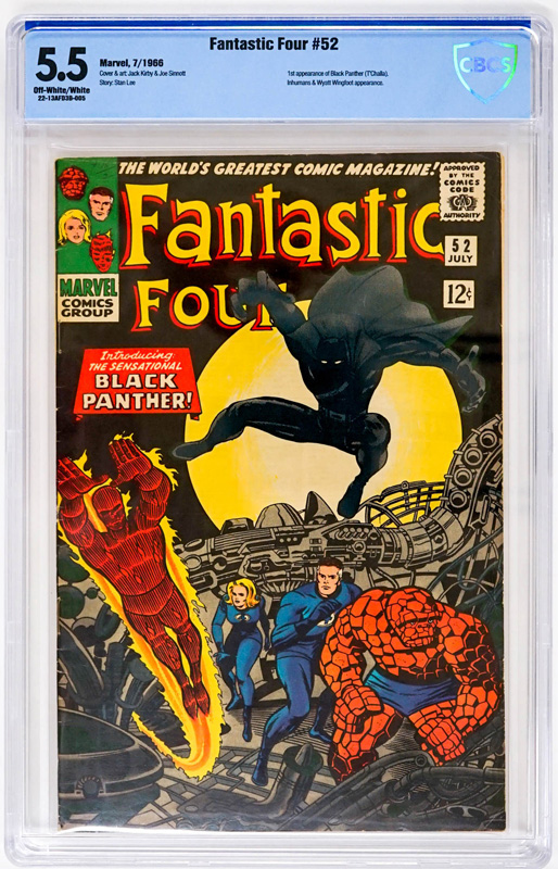 [Marvel, 1966] Fantastic Four #52 CBCS 5.5