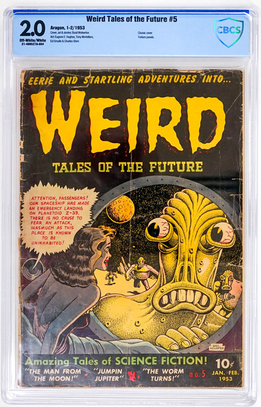 [Aragon, 1953] Weird Tales of the Future CBCS 2.0