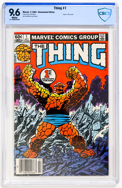 The Thing #1 [Marvel, 1983] Newstand CBCS 9.6