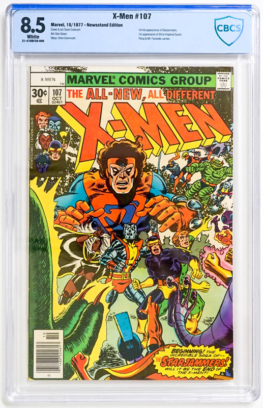 X-Men #107 [Marvel, 1977] Newsstand Edition 8.5