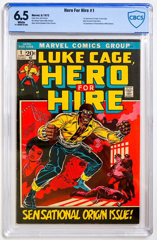 Luke Cage, Hero for Hire #1 (Marvel, 1972) 6.5