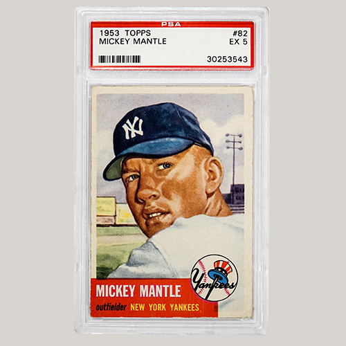 Mickey Mantle 1953 Topps #82