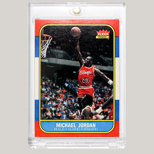 Michael Jordan 1986 Fleer #57